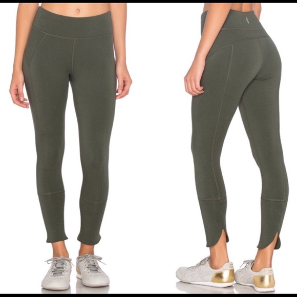 Free People Pants - Free People Movement Green Leggings